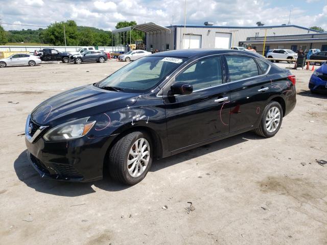 Lot #2121182914 2018 NISSAN SENTRA S salvage car