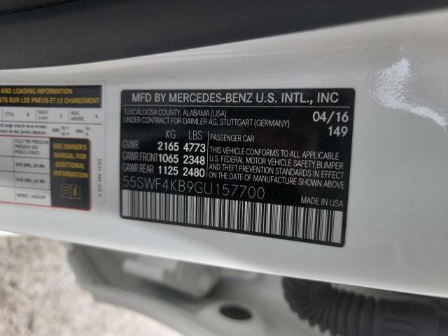 55SWF4KB9GU157700 Mercedes-Benz C 300 4matic