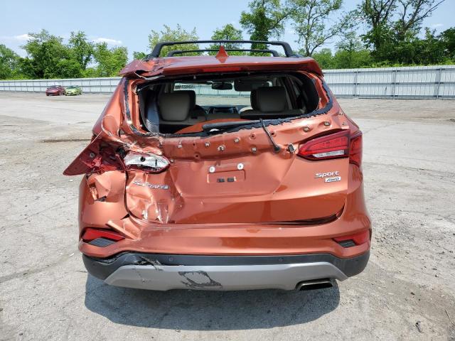 2017 HYUNDAI SANTAFE - 5XYZUDLB7HG486232