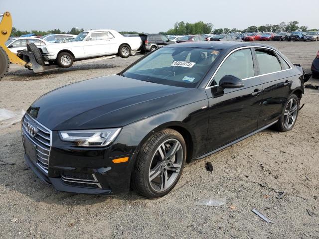 Audi A4 salvage cars for sale: 2017 Audi A4 Premium Plus