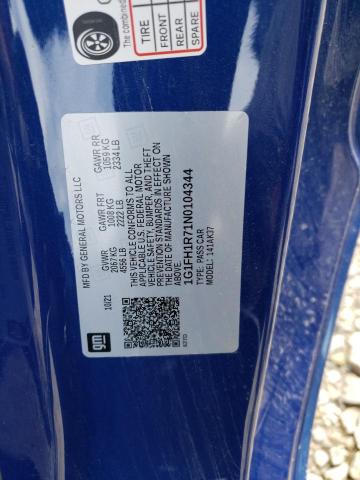 1G1FH1R71N0104344 Chevrolet CAMARO SS