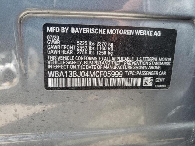 2021 BMW 530 XI - WBA13BJ04MCF05999