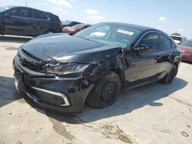 Vin: 19xfc2f67ke013203, lot: 52344203, honda civic lx 20191
