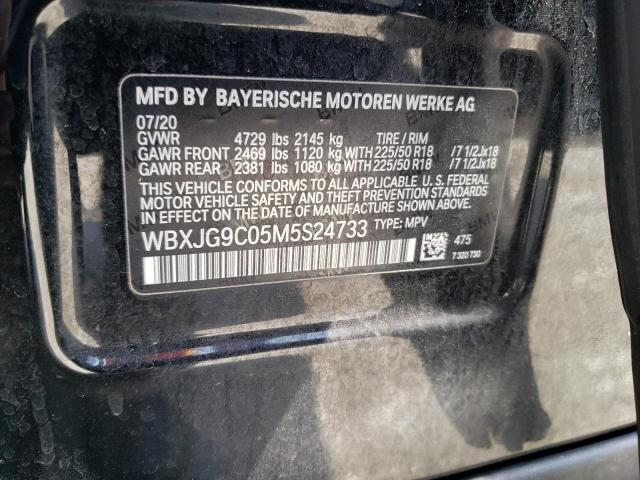 2021 BMW X1 WBXJG9C05M5S24733
