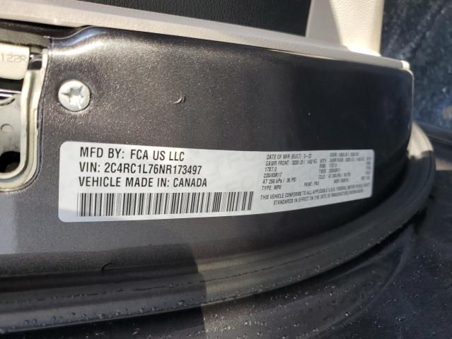 2022 CHRYSLER PACIFICA H - 2C4RC1L76NR173497