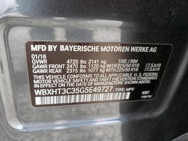WBXHT3C35G5E49727 BMW X1 Xdrive28i