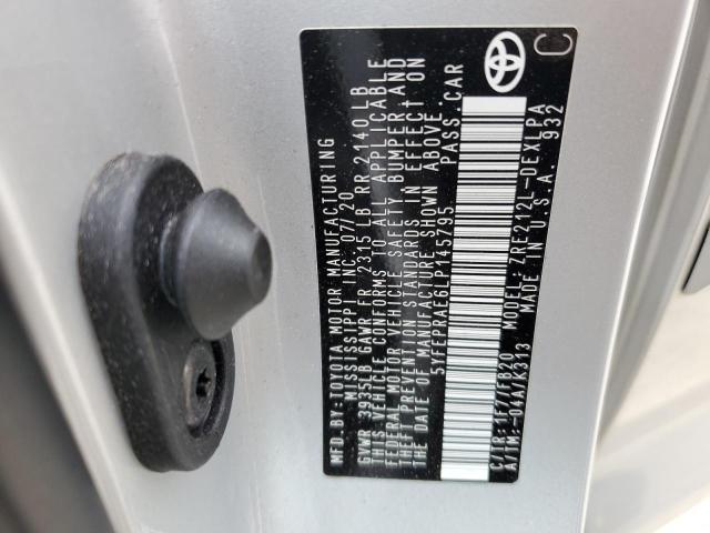 5YFEPRAE6LP145795 Toyota COROLLA LE