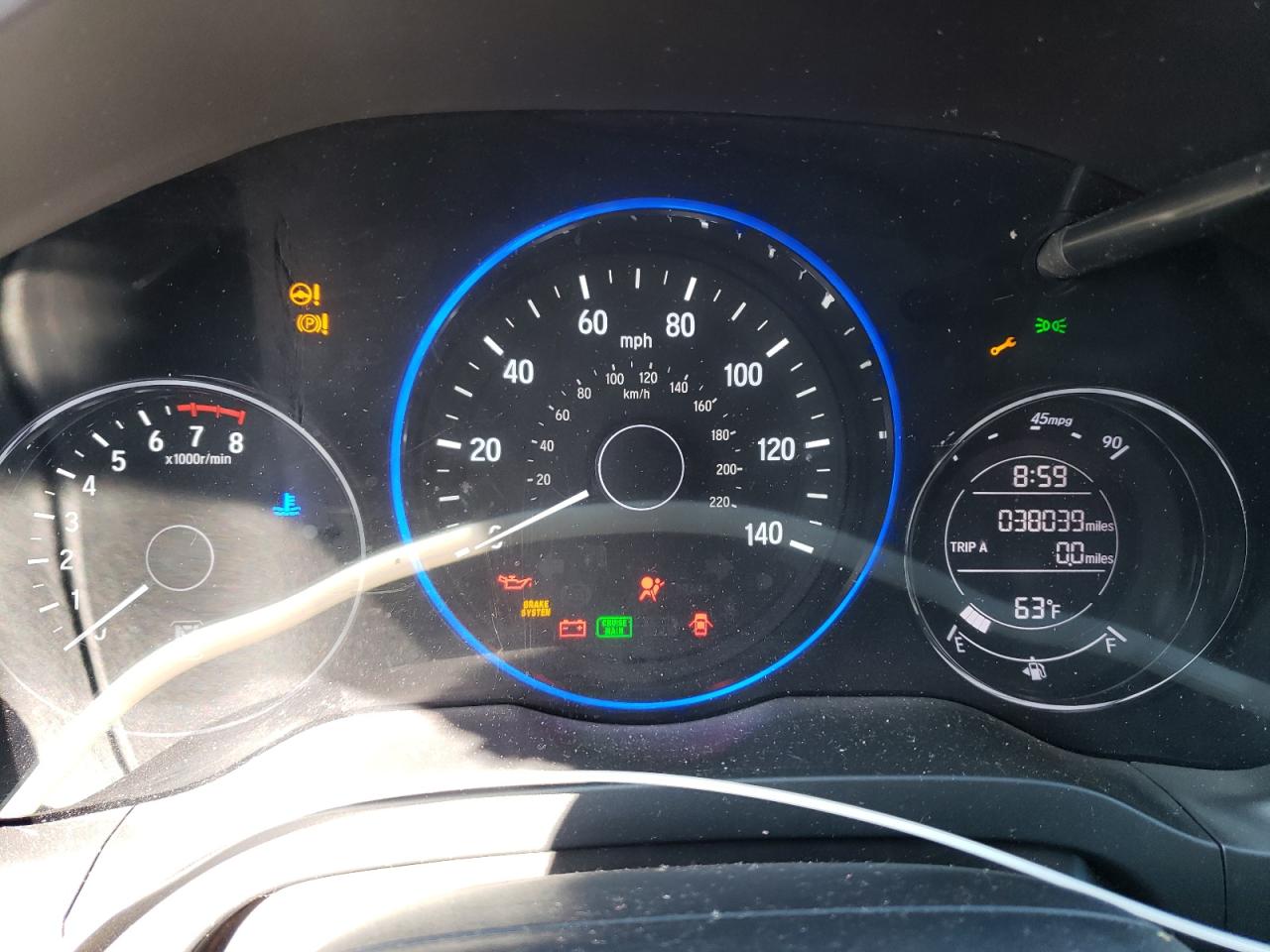 3CZRU6H14KG723127 HONDA HR-V 2019