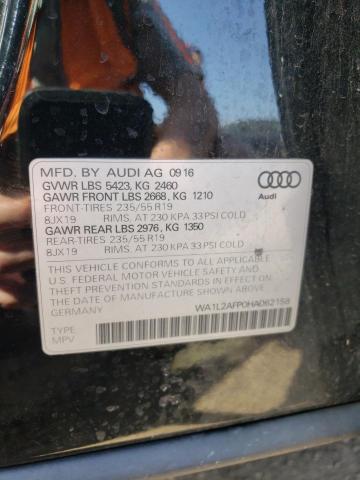 VIN WA1L2AFP0HA062158 2017 Audi Q5, Premium Plus no.13