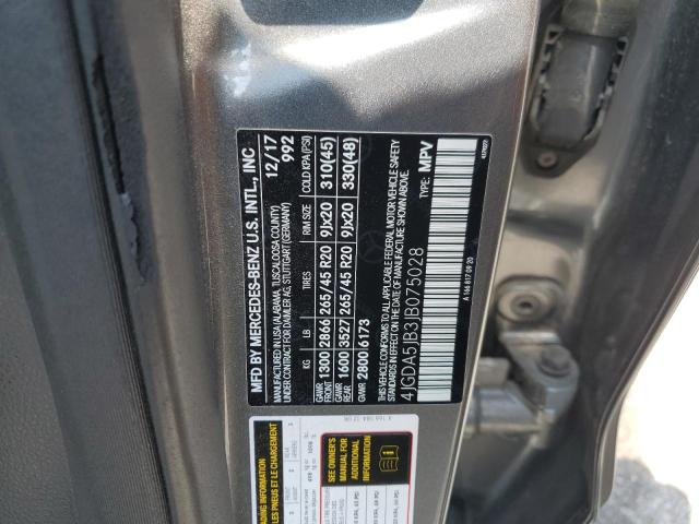 4JGDA5JB3JB075028 Mercedes-Benz GLE 350