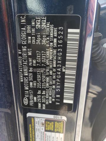 5XYPG4A3XHG316523 KIA SORENTO LX