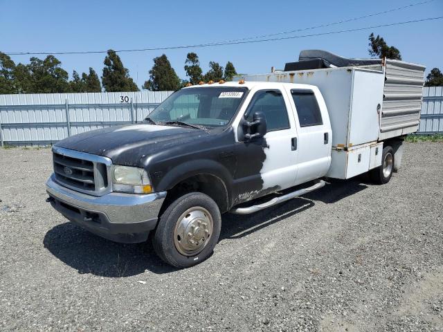 Salvage cars for sale from Copart Vallejo, CA: 2002 Ford F450 Super Duty
