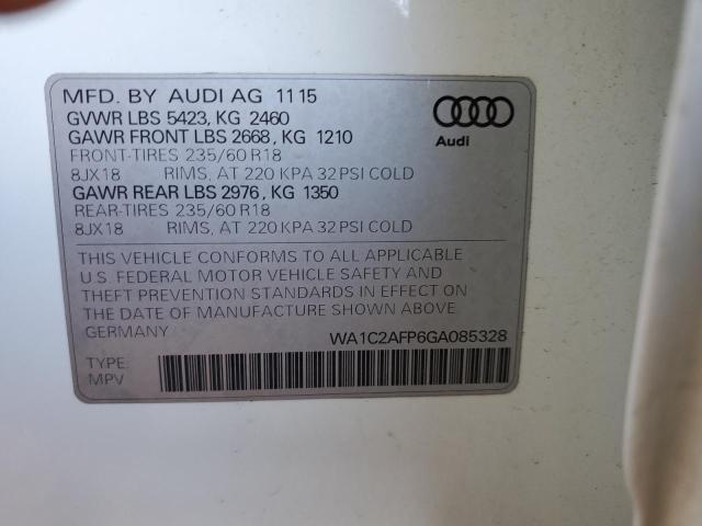 WA1C2AFP6GA085328 2016 AUDI Q5, photo no. 13