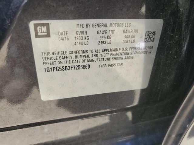 2015 CHEVROLET CRUZE LTZ - 1G1PG5SB3F7256860
