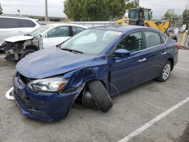 Salvage cars for sale from Copart Rancho Cucamonga, CA: 2019 Nissan Sentra S