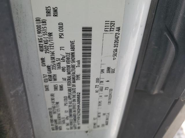 2017 FORD TRANSIT T- - 1FTYR1ZM2HKA89882
