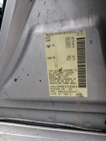 1N4AL3APXDN559563 Nissan ALTIMA 2.5
