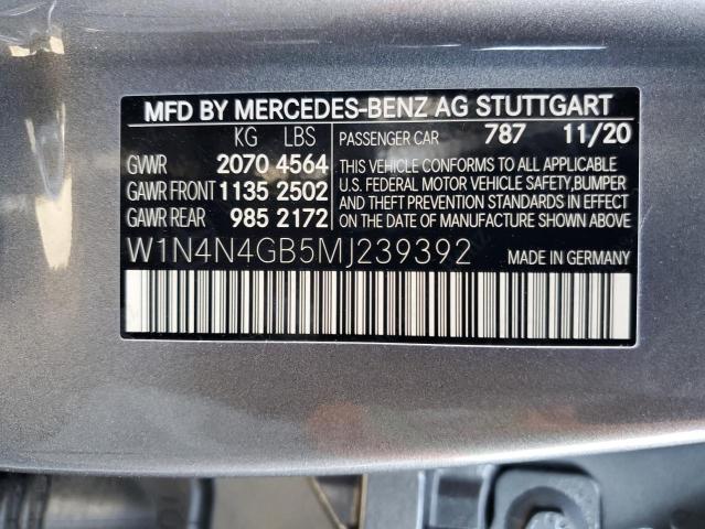 2021 MERCEDES-BENZ GLA 250 - W1N4N4GB5MJ239392