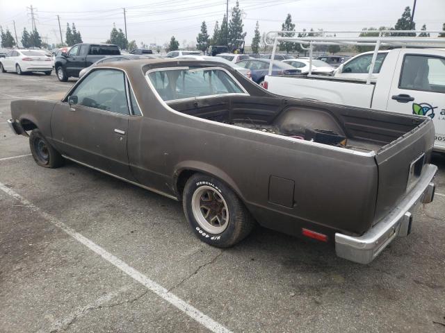 CHEVROLET EL CAMINO  1984 1