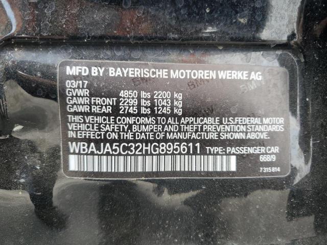 WBAJA5C32HG895611 BMW 530 I