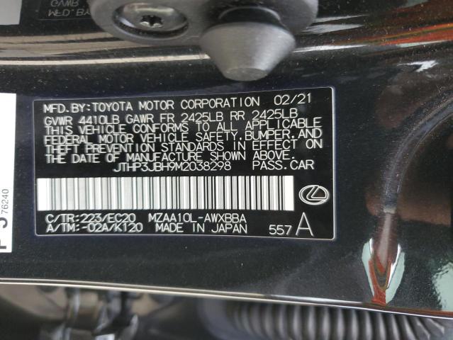 2021 LEXUS UX 200 - JTHP3JBH9M2038298