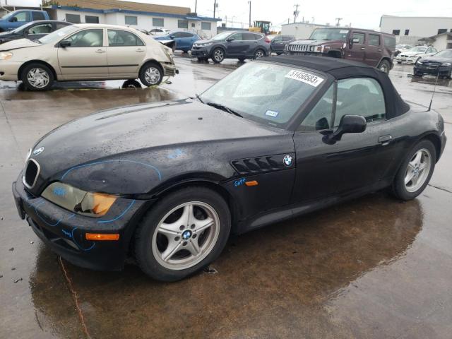 Salvage cars for sale at Grand Prairie, TX auction: 1997 BMW Z3 1.9
