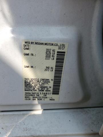 1N4AL3AP1JC134837 Nissan ALTIMA 2.5