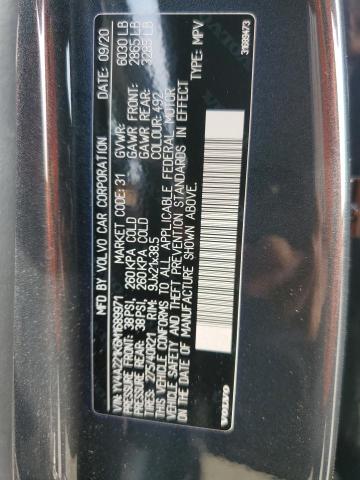 2021 VOLVO XC90 T6 MO - YV4A221K6M1689971