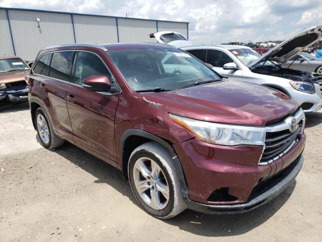 VIN 5TDDKRFH8ES031045 2014 Toyota Highlander, Limited no.4