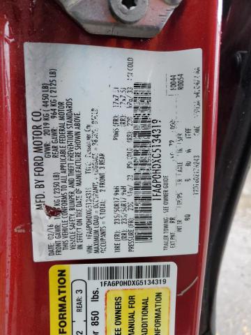 1FA6P0HDXG5134319 Ford FUSION SE