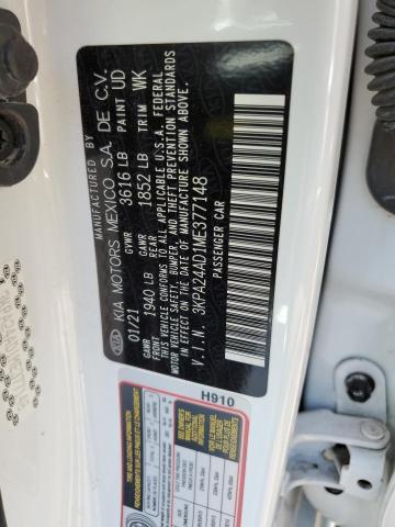 3KPA24AD1ME377148 KIA RIO LX