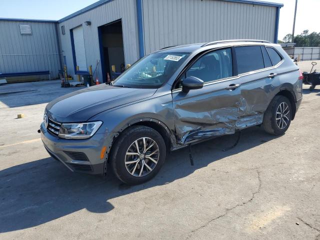 Salvage cars for sale from Copart Orlando, FL: 2021 Volkswagen Tiguan S