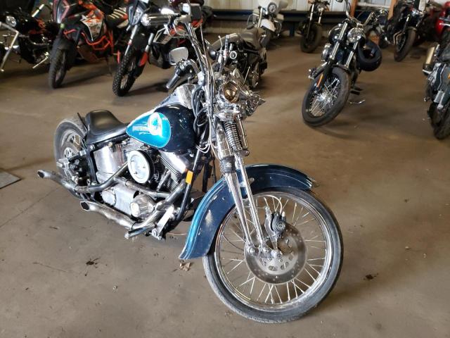 Salvage motorcycles for sale at Denver, CO auction: 1991 Harley-Davidson Fxsts