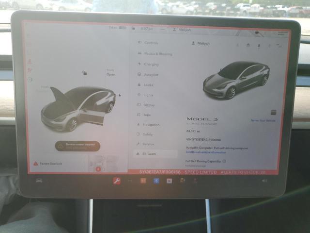 5YJ3E1EA7JF006158 | 2018 TESLA MODEL 3