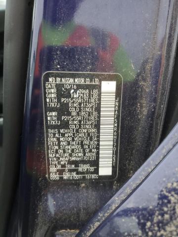 2017 NISSAN JUKE S - JN8AF5MR6HT701231