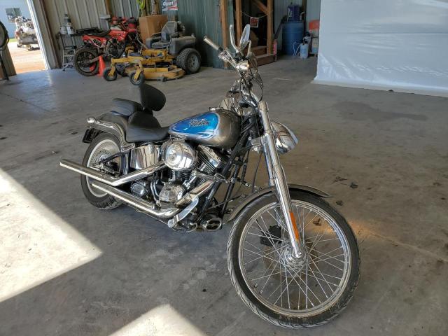Salvage motorcycles for sale at Sikeston, MO auction: 2005 Harley-Davidson Fxstdi