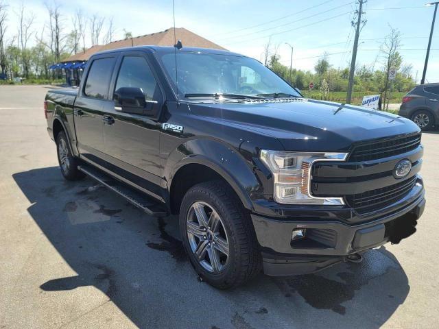 Salvage cars for sale from Copart Bowmanville, ON: 2020 Ford F150 Supercrew