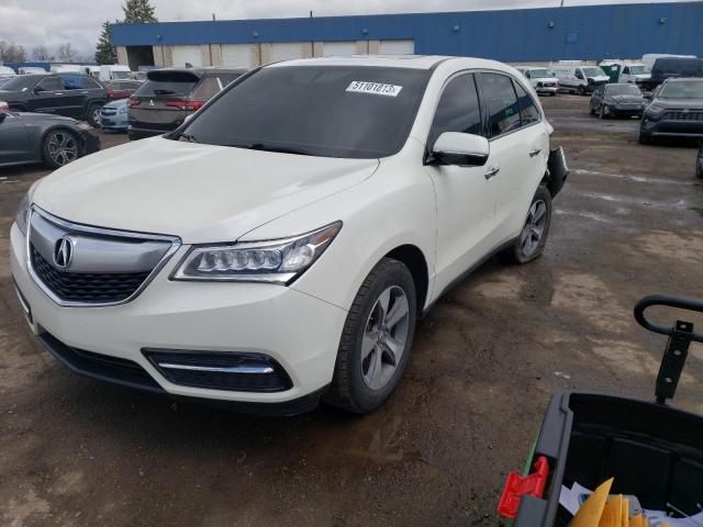 2016 Acura MDX 