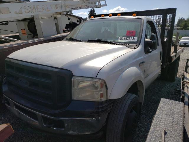 Salvage cars for sale from Copart Graham, WA: 2006 Ford F550 Super Duty