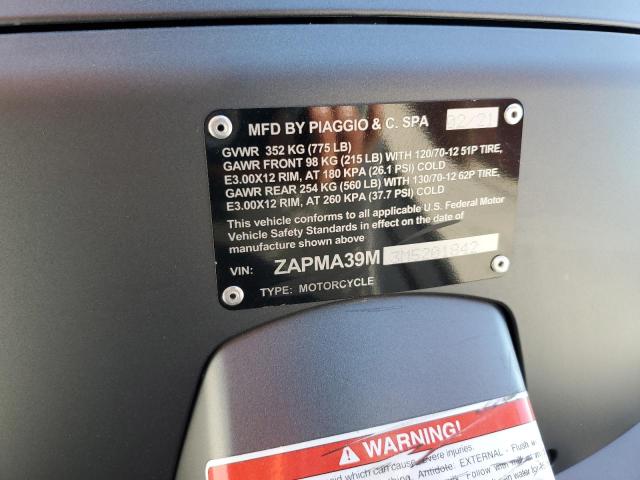 2021 VESPA GTS300 ZAPMA39M3M5201842