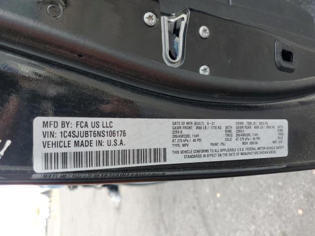 2022 JEEP WAGONEER S 1C4SJUBT6NS106176