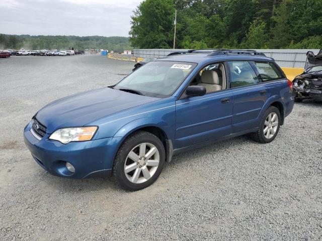 Salvage cars for sale from Copart Concord, NC: 2007 Subaru Legacy Outback 2.5I