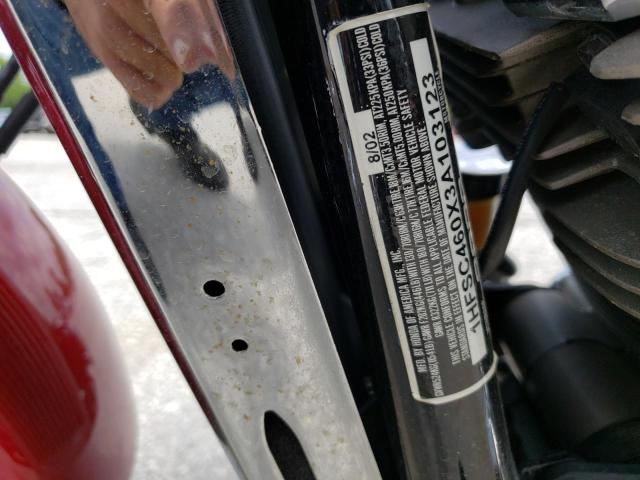 2003 HONDA VTX1800 C 1HFSC460X3A103123