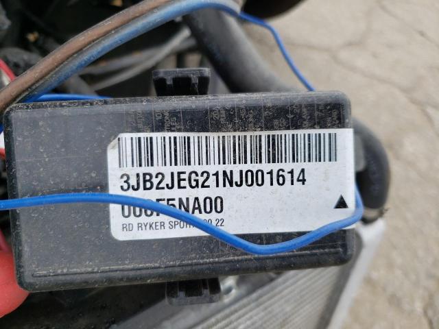 2022 CAN-AM RYKER SPOR - 3JB2JEG21NJ001614