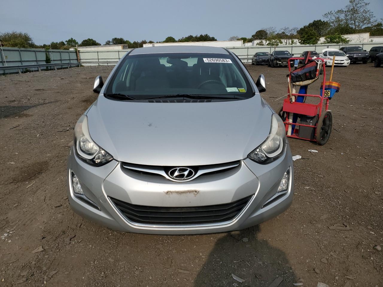 KMHDH4AEXEU120265 2014 Hyundai Elantra Se