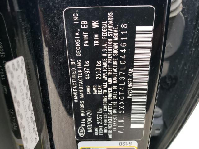 5XXGT4L37LG446118 KIA Optima Lx