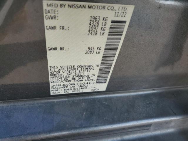 1N4BL4DV0PN330463 Nissan ALTIMA SV