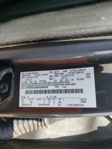 1FTEW1E5XKKE08429 Ford F150 Supercrew