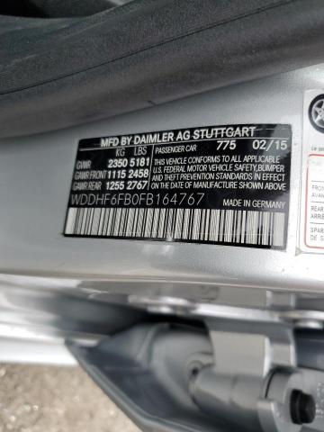 2015 MERCEDES-BENZ E 400 - WDDHF6FB0FB164767