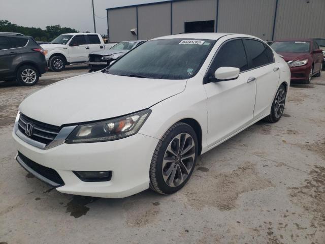 Salvage cars for sale at Apopka, FL auction: 2015 Honda Accord Sport